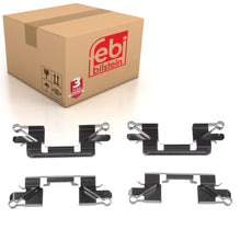 Load image into Gallery viewer, Front Brake Pad Fitting Kit Fits Nissan Pathfinder Navara Leaf Febi 182725