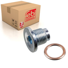 Load image into Gallery viewer, Oil Drain Plug Fits Peugeot 108 206 208 Vauxhall Astra OE 0311.39 S1 Febi 183816