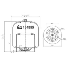 Load image into Gallery viewer, Air Spring Fits Mercedes Trucks Actros Atego Axor NG OE 9423203821 Febi 184995