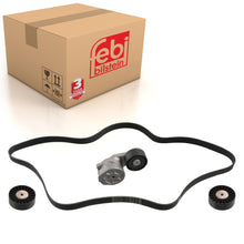 Load image into Gallery viewer, Auxiliary Belt Kit Inc Belt Tensioner & Tensioner Pulley Fits Scania Febi 32402