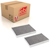 Load image into Gallery viewer, Carbon Cabin Pollen Filter X2 Fits BMW 520 d Touring 520 i Touring 52 Febi 12264