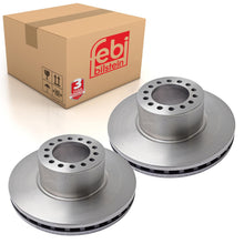 Load image into Gallery viewer, Pair of Front Brake Disc Fits Mercedes Benz Atego IIIAtego Febi 21155