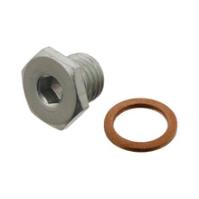 Load image into Gallery viewer, Oil Drain Plug Inc Sealing Ring Fits BMW E34 OE 11 13 7 568 309 S1 Febi 30968