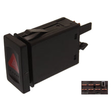 Load image into Gallery viewer, Hazard Warning Flasher Switch Inc Relay Fits VW Passat 3B0 953 235 E Febi 44701