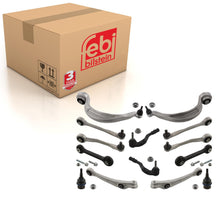 Load image into Gallery viewer, Front Control Arm Kit Inc Joints Stabiliser Links Tie Rod Ends & Addi Febi 49419