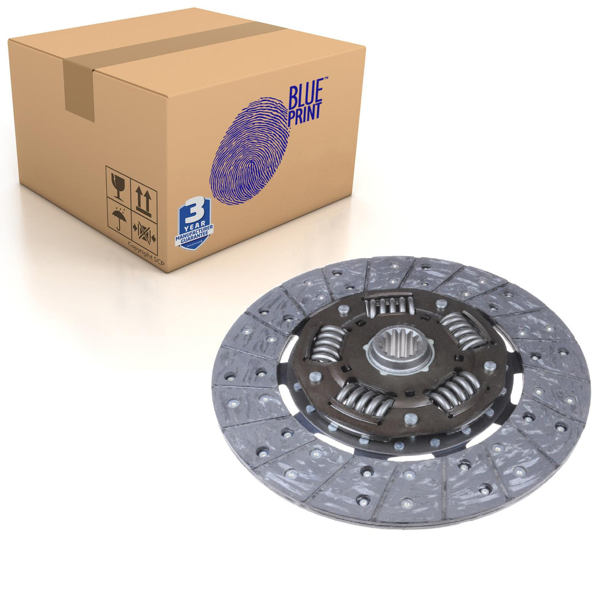 Clutch Disc Fits Mitsubishi Canter OE ME500707 Blue Print ADC43149 