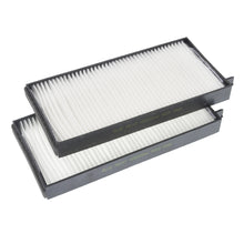 Load image into Gallery viewer, Cabin Pollen Filter X2 Fits Ssangyong Rodius 4x4 Blue Print ADG02544