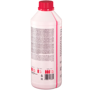 Pink Red Coolant Antifreeze Concentrate G12 1.5Ltr Fits Audi VW Febi 01381