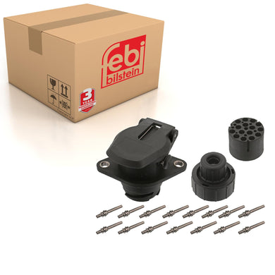 Plug Socket Inc Plug-In Connection Fits Volvo Universell verwendbar N Febi 01541