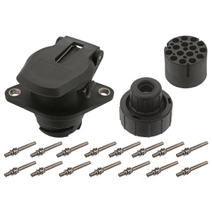 Plug Socket Inc Plug-In Connection Fits Volvo Universell verwendbar N Febi 01541