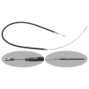 Rear Brake Cable Fits BMW 3 Series E36 OE 34411160134 Febi 01759