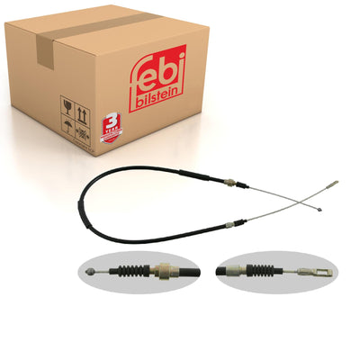 Rear Brake Cable Fits Audi 100 44 200 OE 443609721A Febi 02088
