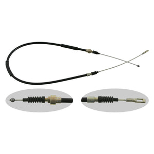 Rear Brake Cable Fits Audi 100 44 200 OE 443609721A Febi 02088
