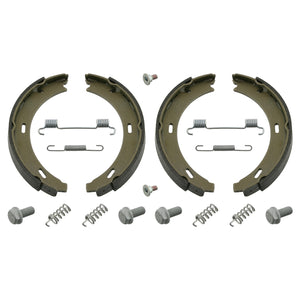Rear Brake Brake Shoe Set Inc Additional Parts Fits Mercedes Benz 190 Febi 02100