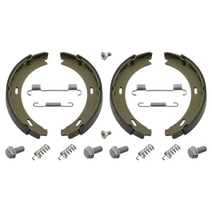 Rear Brake Brake Shoe Set Inc Additional Parts Fits Mercedes Benz 190 Febi 02100