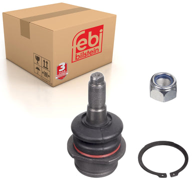 Front Lower Ball Joint Inc Lock Nut & Circlip Fits Volkswagen Transpo Febi 02107