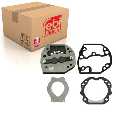 Air Compressor Lamella Valve Repair Kit Inc Valve Plate Fits Mercedes Febi 02276