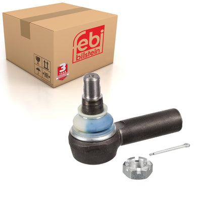 Front Tie Rod Drag Link End Inc Castle Nut & Cotter Pin Fits Solaris Febi 02546