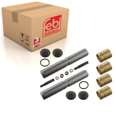 King Pin Set No Thrust Bearing Double Set Fits Mercedes Benz LK Indon Febi 02785