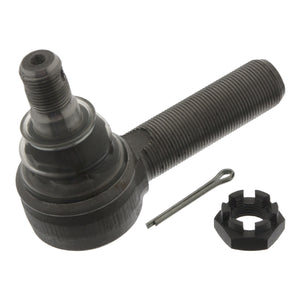 Front Tie Rod Drag Link End Inc Castle Nut & Cotter Pin Fits Volvo B1 Febi 03132