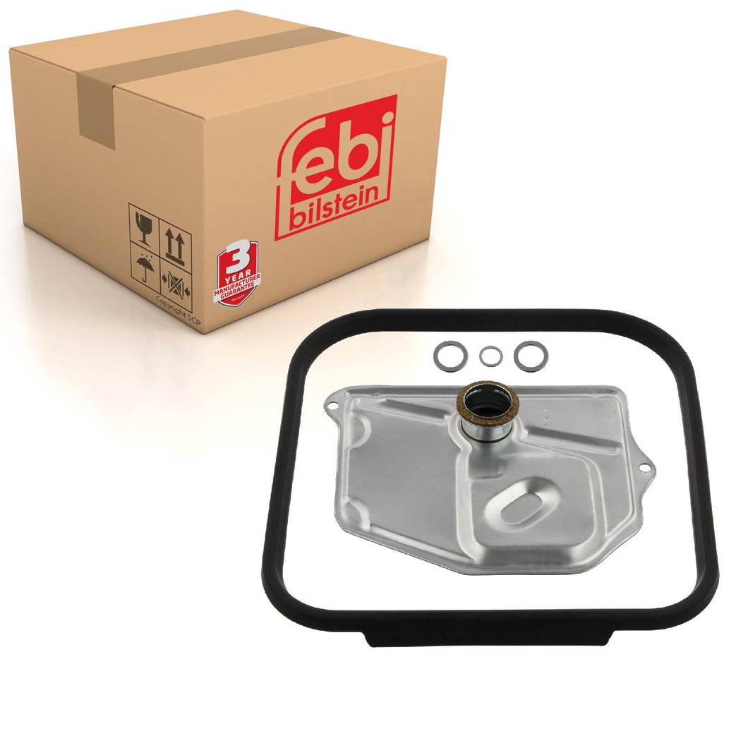 Automatic Transmission Oil Filter Set Inc Sump Pan Gasket Fits Merced Febi 03219