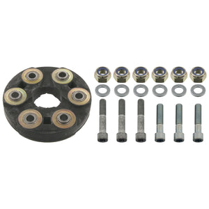 Front Propshaft Flexible Coupling Kit Fits Mercedes Benz SLK Model 17 Febi 03536