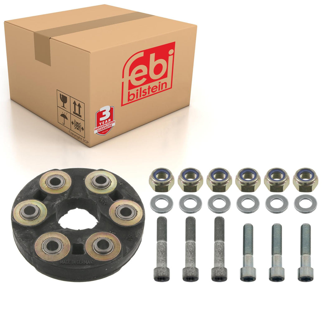 Front Propshaft Flexible Coupling Kit Fits Mercedes Benz SLK Model 17 Febi 03536