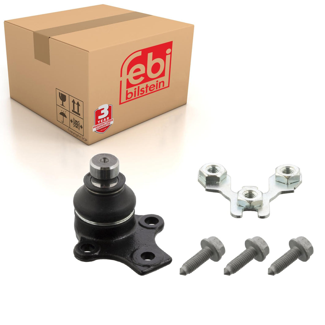 Front Lower Ball Joint Inc Additional Parts Fits Volkswagen Caddy Cor Febi 03548