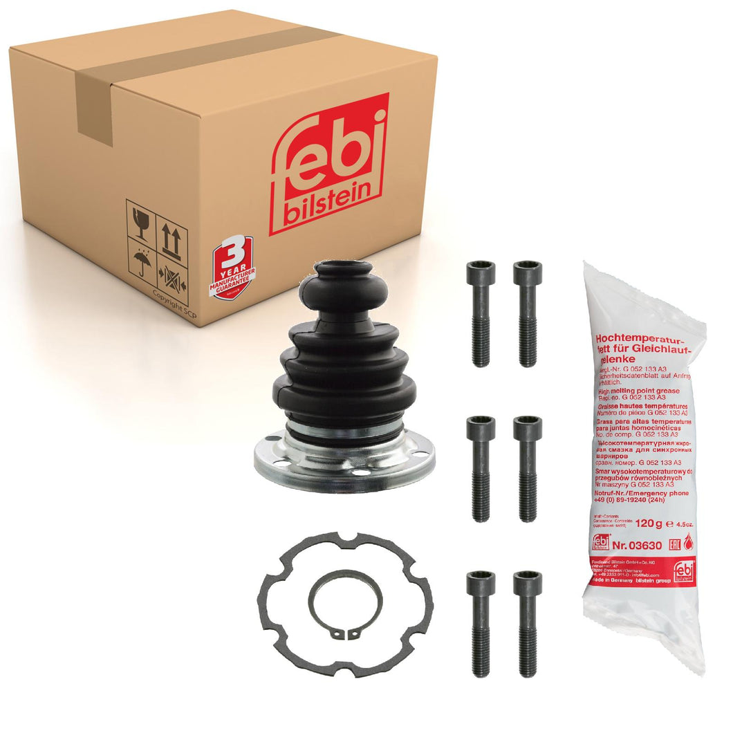 Cv Boot Kit Fits Volkswagen Passat syncro 4motion Transporter Skoda S Febi 03636