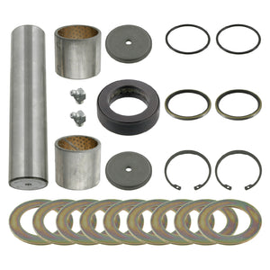 Front King Pin Set Inc Thrust Bearing Single Set Fits MAN F 8 9 FOC H Febi 03783