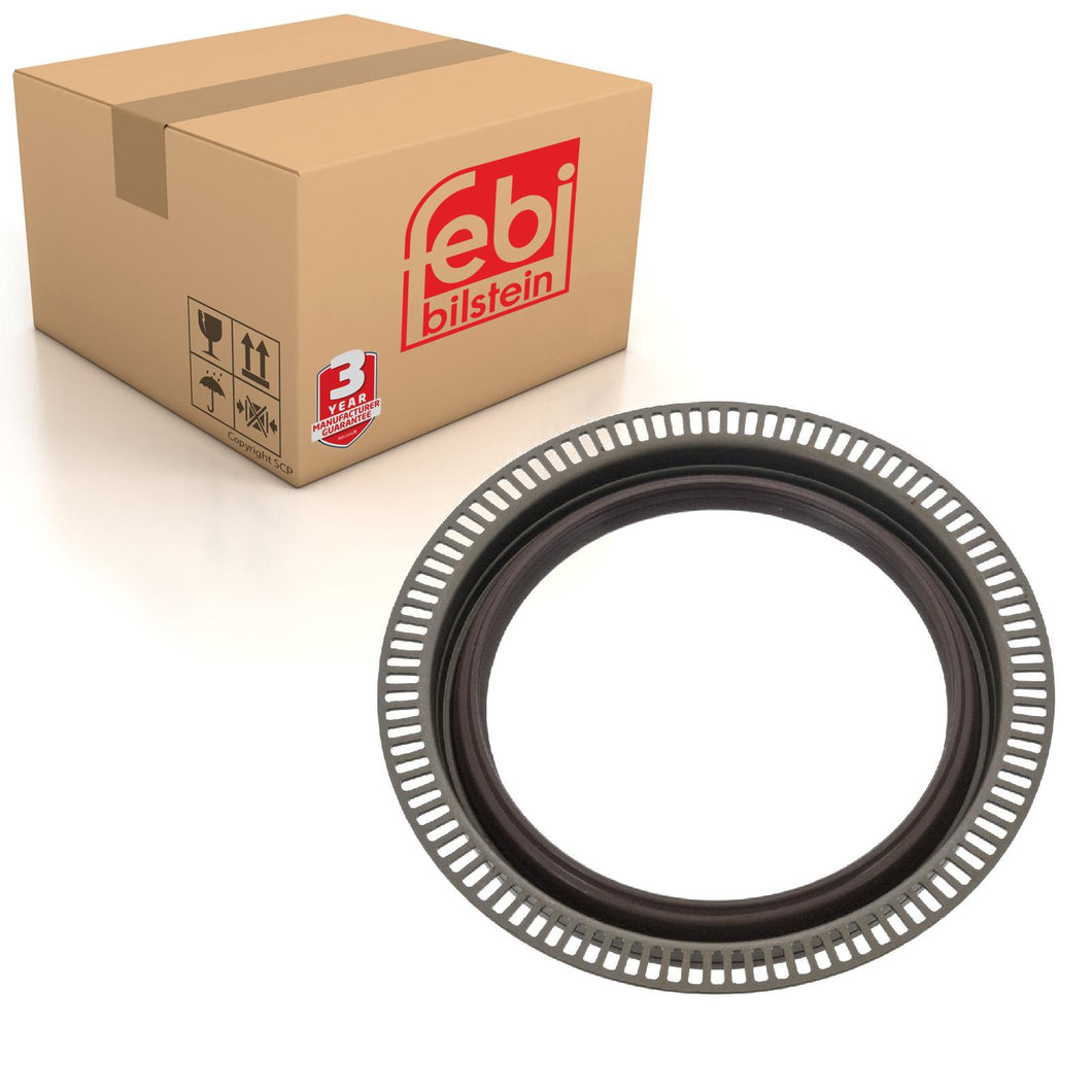 Rear Shaft Seal Inc Abs Sensor Ring Fits Mercedes Benz Actros Atego 1 Febi 03894
