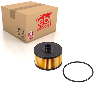 Oil Filter Inc Sealing Ring Fits Nissan Juke Micra Pulsar Qashqai Febi 100487