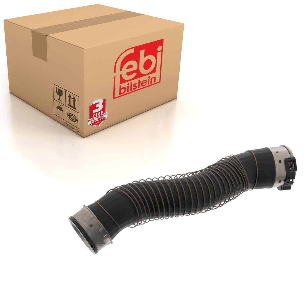 Right From Turbocharger To Intercooler Charger Intake Hose Fits BMW Febi 100495