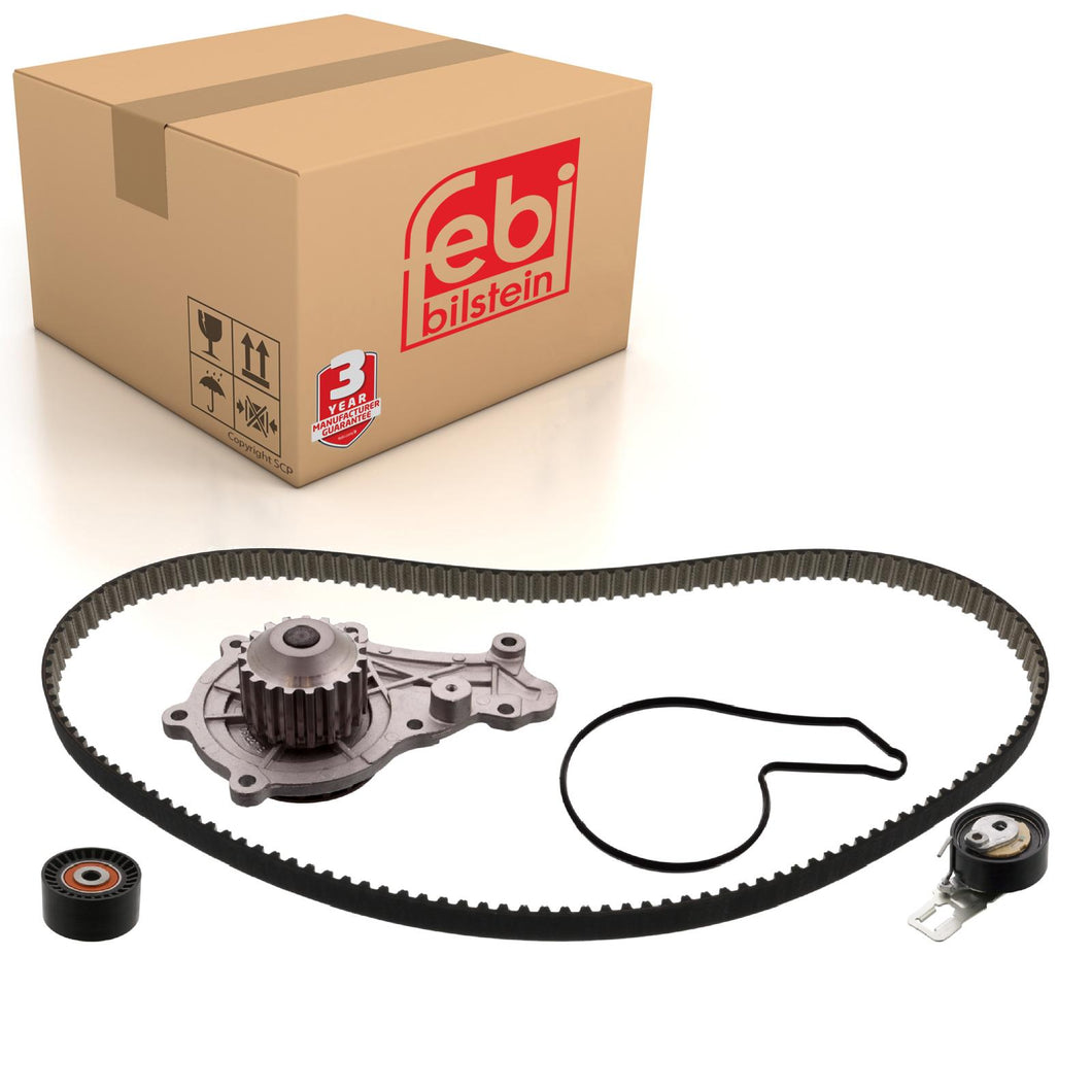 Water Pump Timing Belt Kit Fits Ford Vauxhall Crossland X Febi 100781
