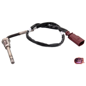 Exhaust Gas Temperature Sensor Fits Volkswagen Polo 5 6R Skoda Fabia Febi 100821