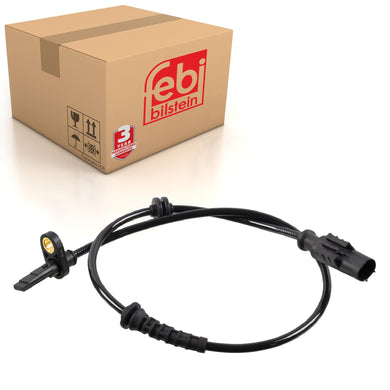 Rear Abs Sensor Fits FIAT Grande Punto Van Vauxhall Adam Corsa D E Febi 100988