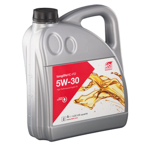 SAE 5W-30 HC-FO 4Ltr Engine Oil Fits Ford Vauxhall Nissan Toyota Kia Febi 101151