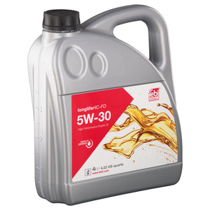 SAE 5W-30 HC-FO 4Ltr Engine Oil Fits Ford Vauxhall Nissan Toyota Kia Febi 101151