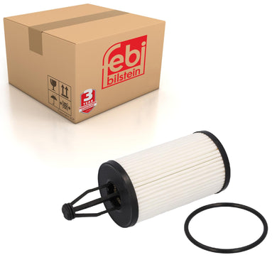 Oil Filter Inc Sealing Ring Fits Mercedes Benz C 300 CGI 4Matic C 30 Febi 101327