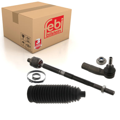 Front Right Tie Rod Inc Steering Boot Set Fits Volkswagen CC 4motion Febi 101413