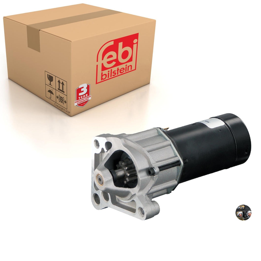 Starter Motor Fits Renault Clio Espace Extra Grand Kangoo Laguna Lut Febi 101590