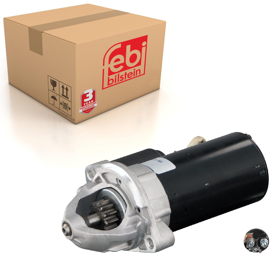 Starter Motor Fits Mercedes Benz C-Class Model 203 204 CLC CLK 209 E Febi 101604