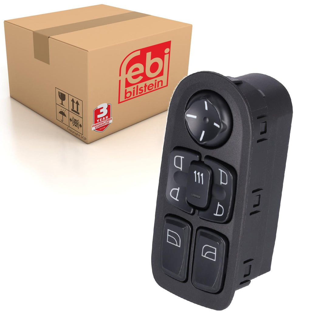 Electric Window Mirror Switch Control Unit Fits DAF Trucks Ginaf XF Febi 101848