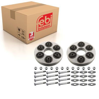 Rear Propshaft Flexible Coupling Kit Fits Toyota Estima Febi 102100
