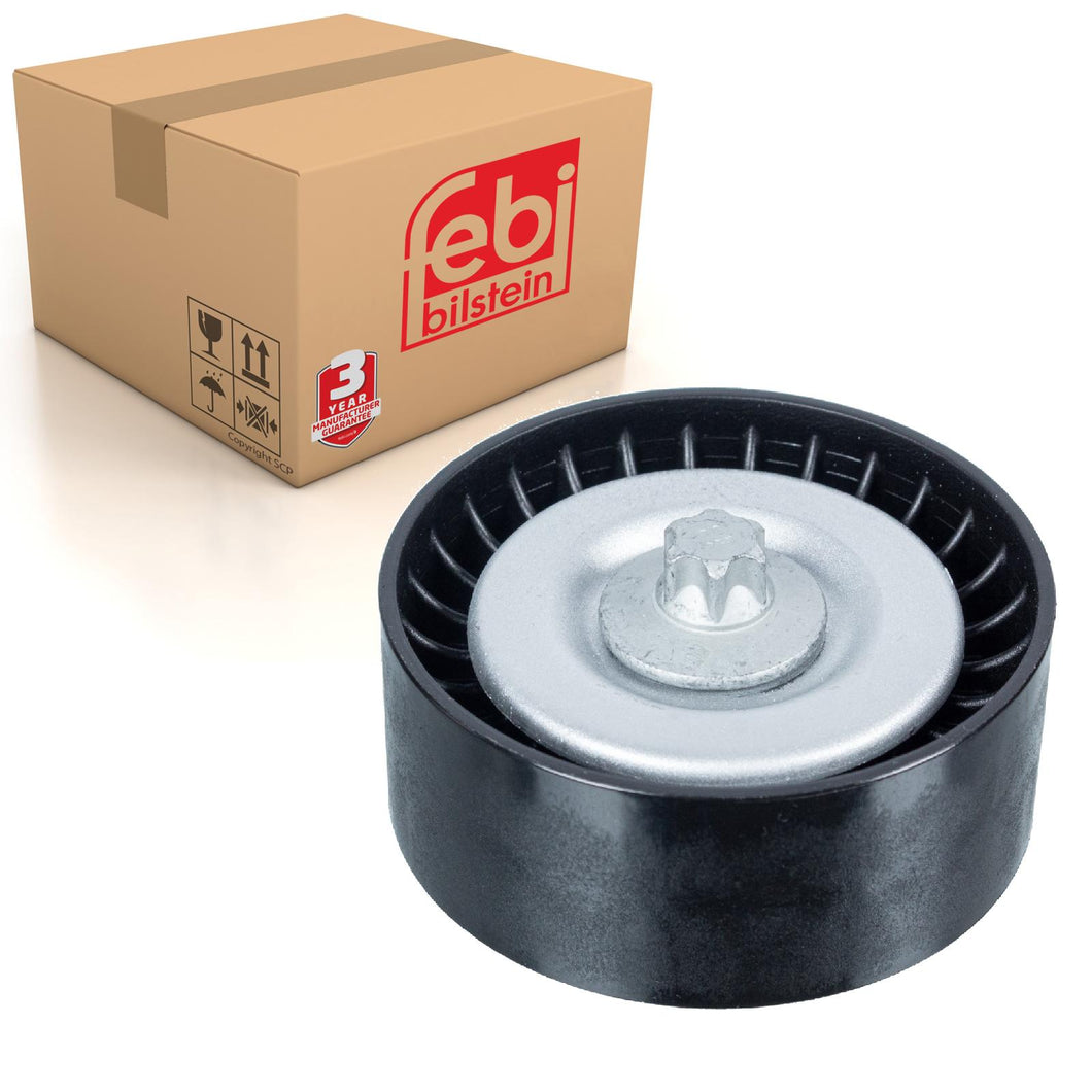 Auxiliary Belt Idler Pulley Inc Bolt Fits Mercedes Benz C-Class Mode Febi 102152
