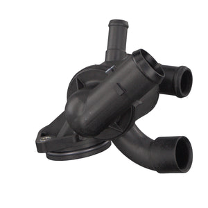 Thermostat Inc Housing & Gasket Fits Volkswagen Beetle Eos Golf 4mot Febi 102436