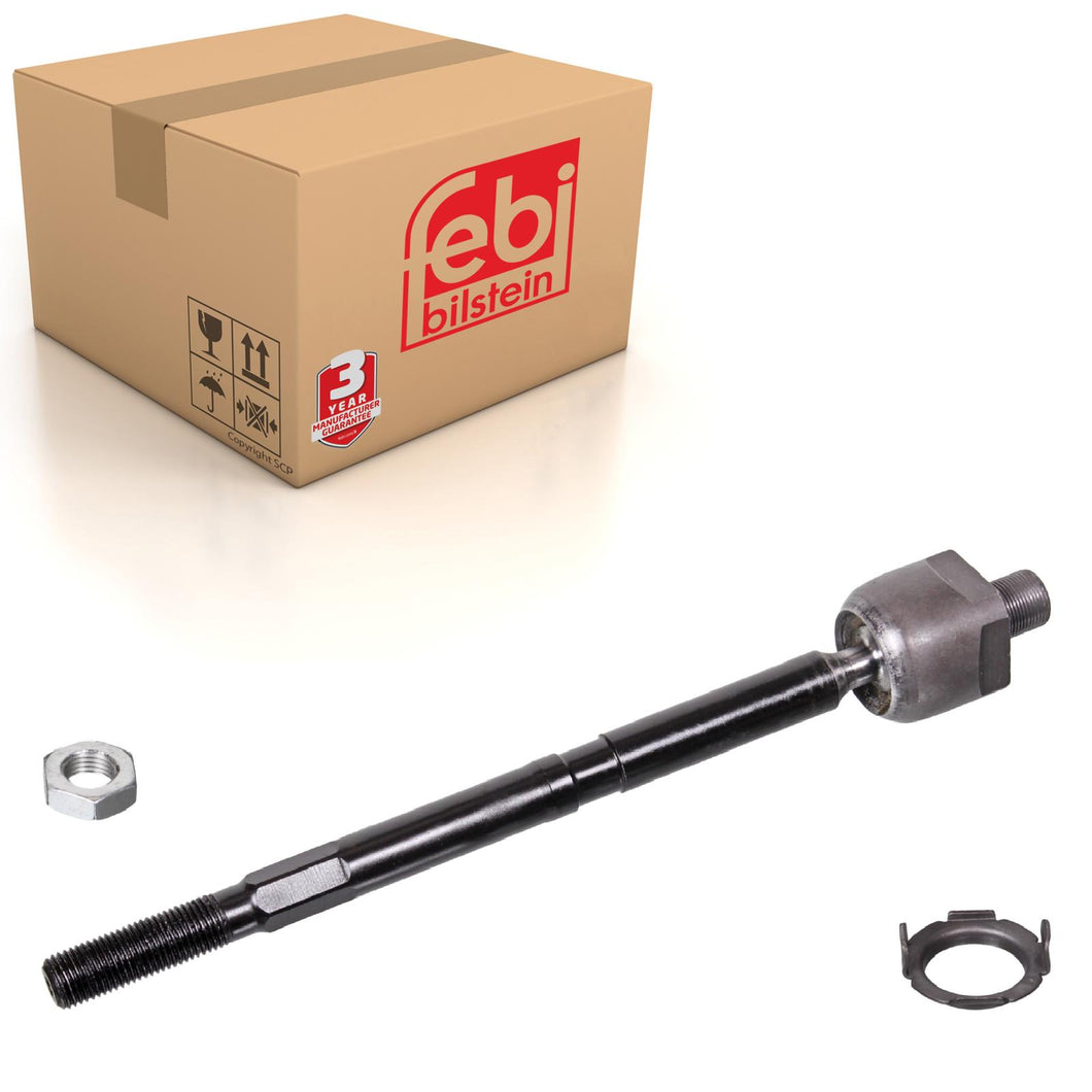 Front Inner Tie Rod Inc Counter Nut & Locking Washer Fits Honda CR-V Febi 102576