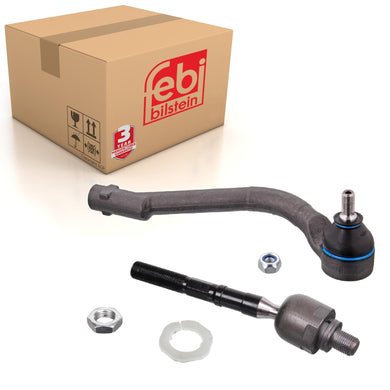 Front Right Tie Rod Inc Tie Rod End & Lock Nut Fits KIA Sportage Hyu Febi 102745
