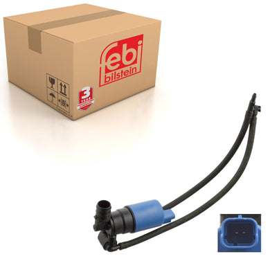 Windscreen Washer Pump Fits Citroen C4 DS4 DS5 Febi 103389