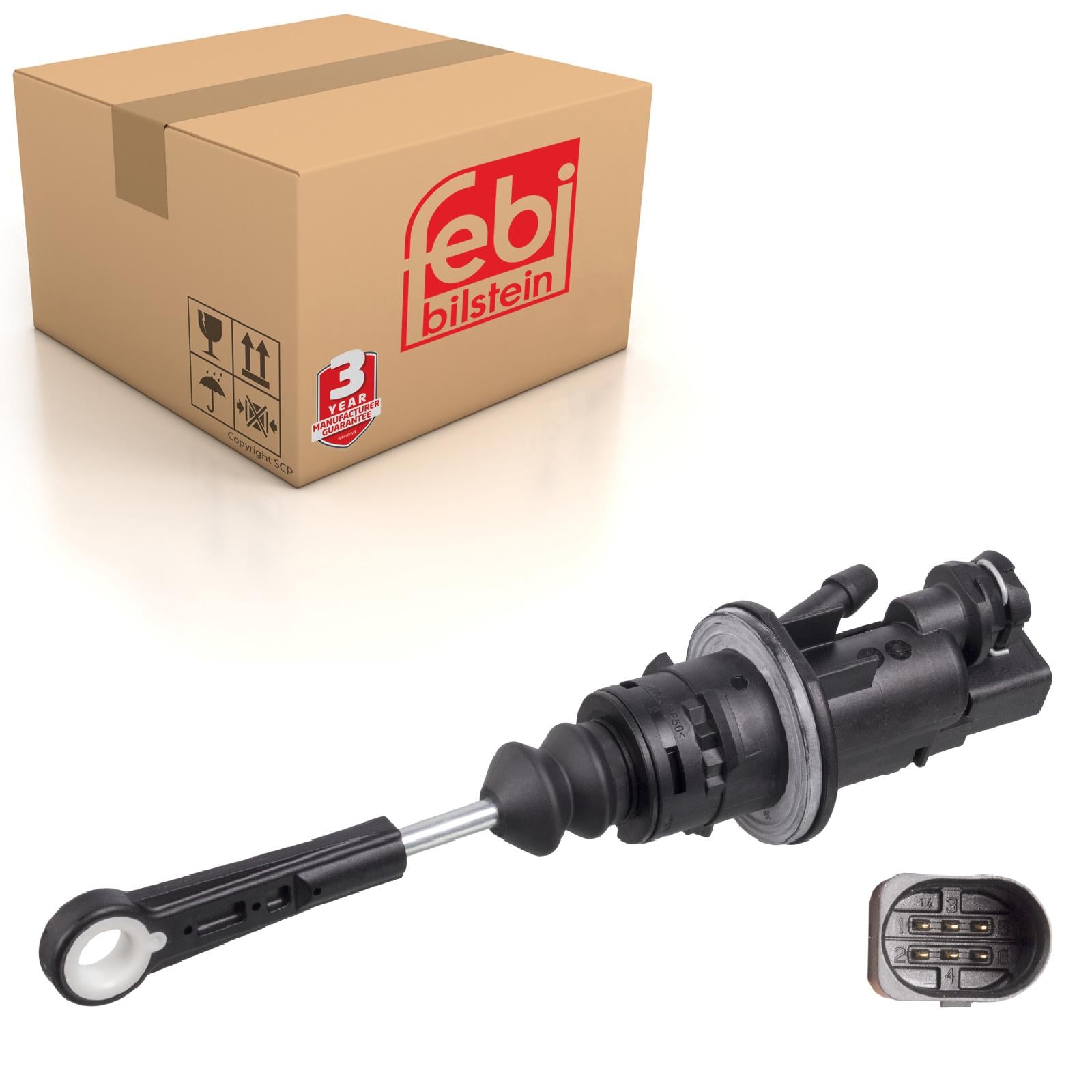 Clutch Master Cylinder Fits Volkswagen Audi OE 8K2721401H Febi 